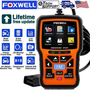 tools all cars, camping Car accessories Foxwell NT301 OBD2 Scanner Code Reader OBD II Check Engine Car Diagnostic Tool