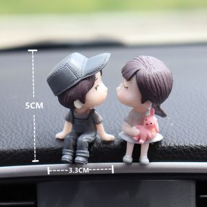 tools all cars, camping Car accessories Car Decoration Cute Cartoon Couples Action Figure Figurines Balloon Auto Decoration Interior Dashboard Accessories Gifts