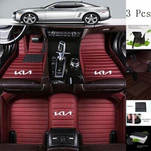 Fit for KIA All Models Car Floor Mats Waterproof Carpets All-weather Front&amp;Rear